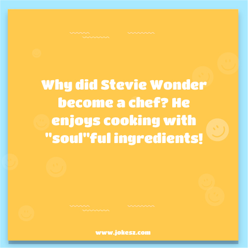 Best Jokes About Stevie Wonder