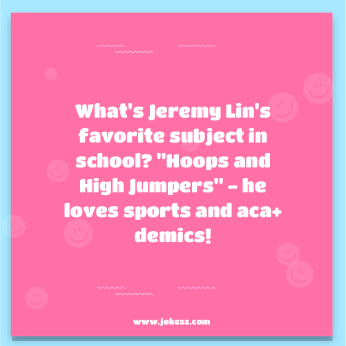Funny Jokes About Jeremy Lin