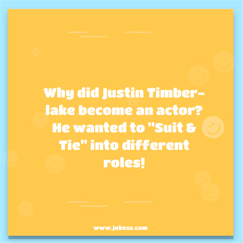 Funny Jokes About Justin Timberlake
