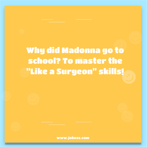 Good Jokes About Madonna