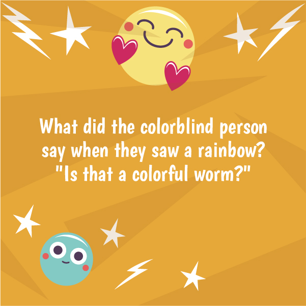 One-Liners Jokes About Colorblind