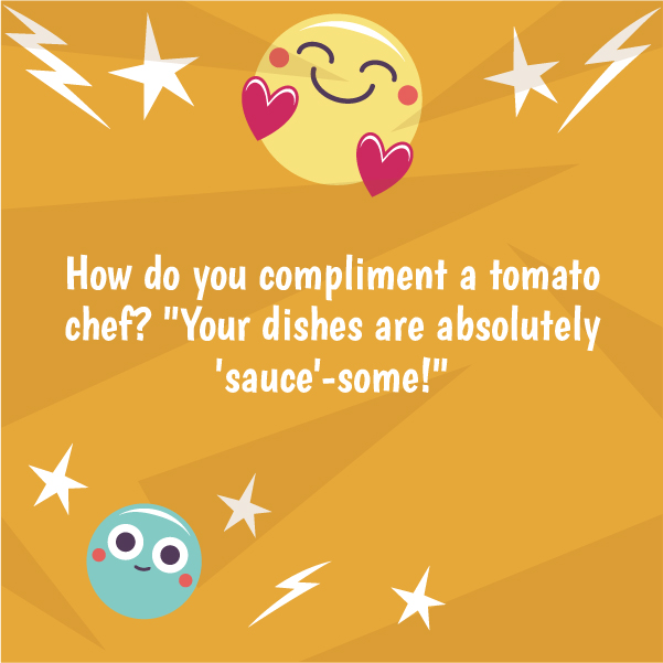 One-Liners Jokes About Tomato