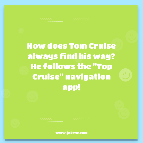 One-Liners Tom Cruise Jokes for Instagram