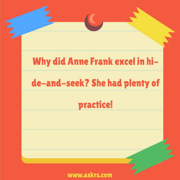 Funny Jokes About Anne Frank