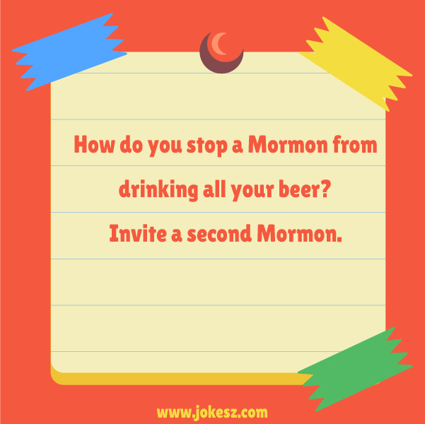 Short Jokes About Mormon
